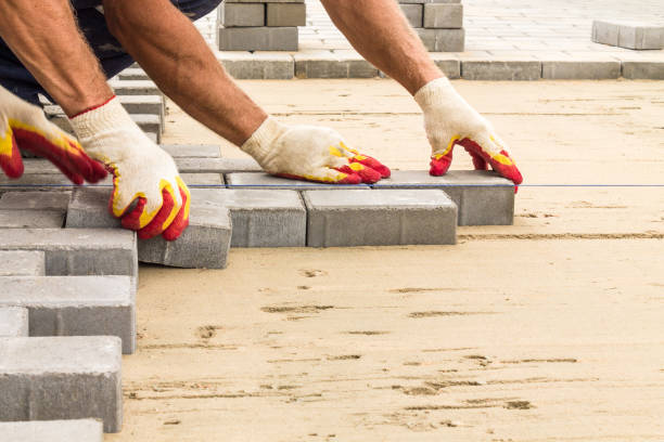 Residential Paver Driveway in Lexington, IL